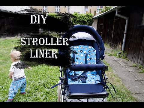 DIY stroller liner