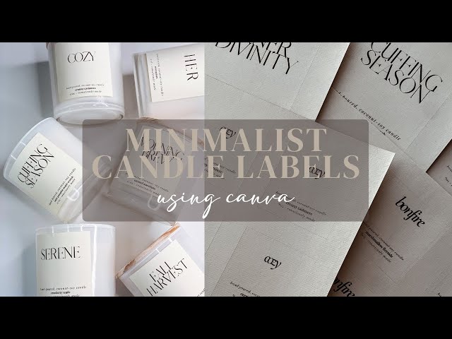 Make your own scented candle - Label my Light – Label my Light