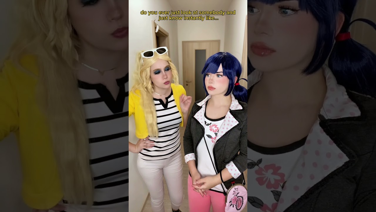Knew it instantly ver.2 | Marinette Dupain-Cheng & Chloé Bourgeois @witchera_  #cosplay | Miraculous