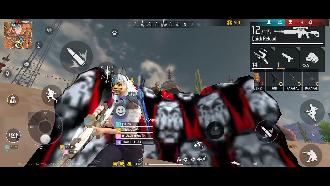 BR RANK PUSH for RANDOM PLAYERS 😀 - YouTube