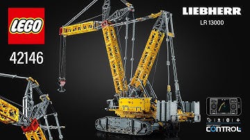 LEGO® Technic™ Liebherr Crawler Crane LR 13000 (42146)[2883 pcs] Instructions @TopBrickBuilder