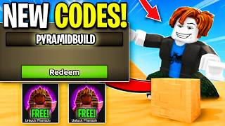 BRAND *NEW* BUILD THE PYRAMID CODES FOR SEPTEMBER 2026! ROBLOX BUILD THE PYRAMID CODES