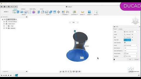 SWEEP Tool part 2 lI Fusion 360 II Step by Step for Beginners
