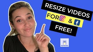 Resize Videos for Facebook and Instagram (Any Dimension!) | Full Tutorial