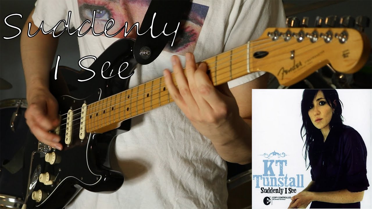 Suddenly I See - KT Tunstall GUITAR COVER || MaximumGuitar - YouTube