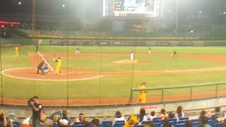 20180810 CPBL 桃猿VS中信兄弟 @洲際 張志豪打擊(全壘打)