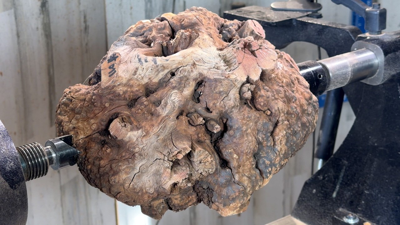 Woodturning - Fire & Ice