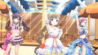 【デレステ】CoCo夏夏夏 Holiday MV (一ノ瀬志希 依田芳乃 八神マキノ水着限定 新衣装 Ver.)