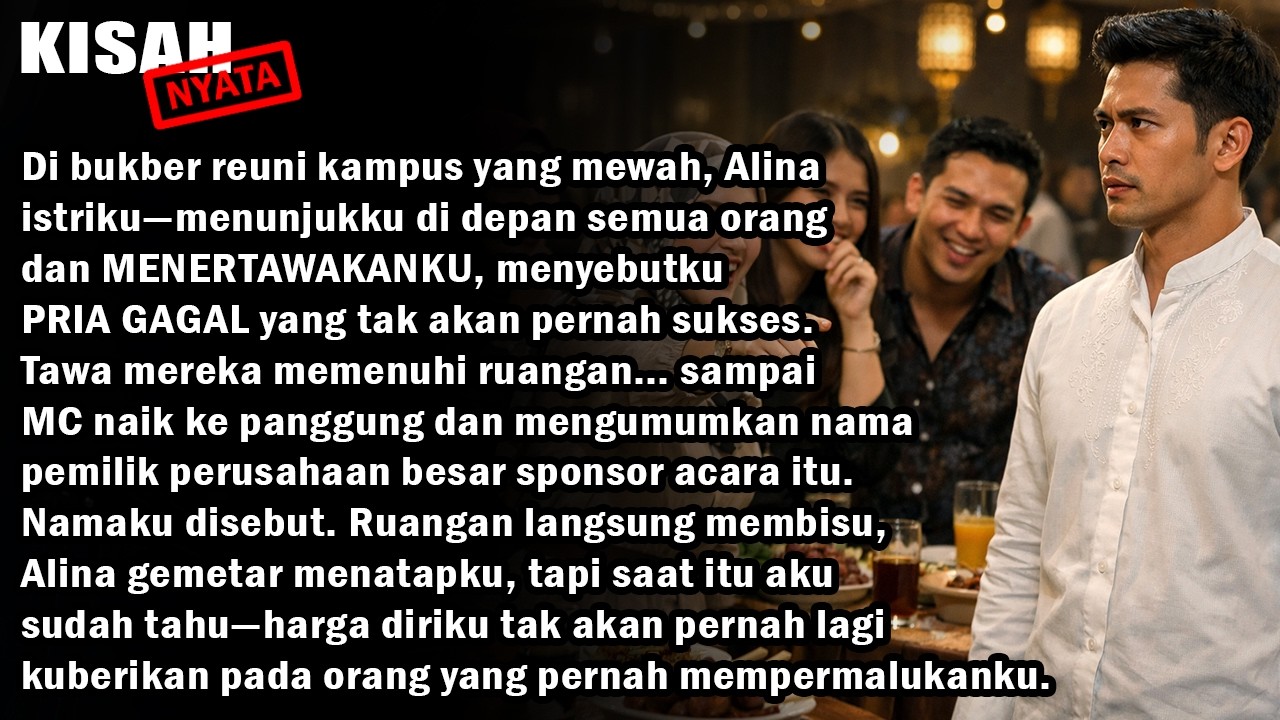 SUAMI DIHINA ISTRI DI ACARA BUKBER KAMPUS, TAPI SAAT MC MEMANGGIL NAMANYA, SEMUA ORANG TERDIAM