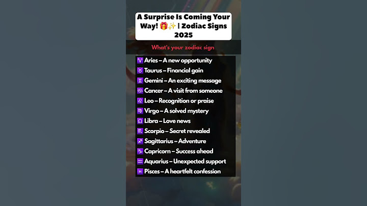 A Surprise Is Coming Your Way! 🎁✨ | Zodiac Signs 2025 #shorts #horoscope #astrology #zodiacsign