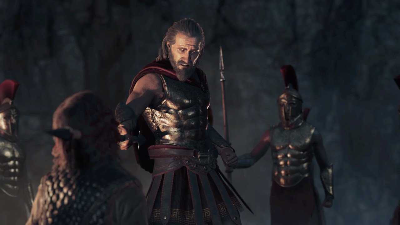 Использование факела в Assassins Creed Odyssey