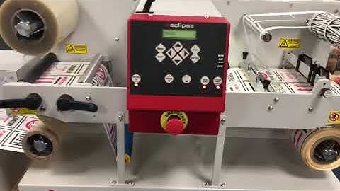 Eclipse LF220HS Label Finishing System with Epson ColorWorks Printer