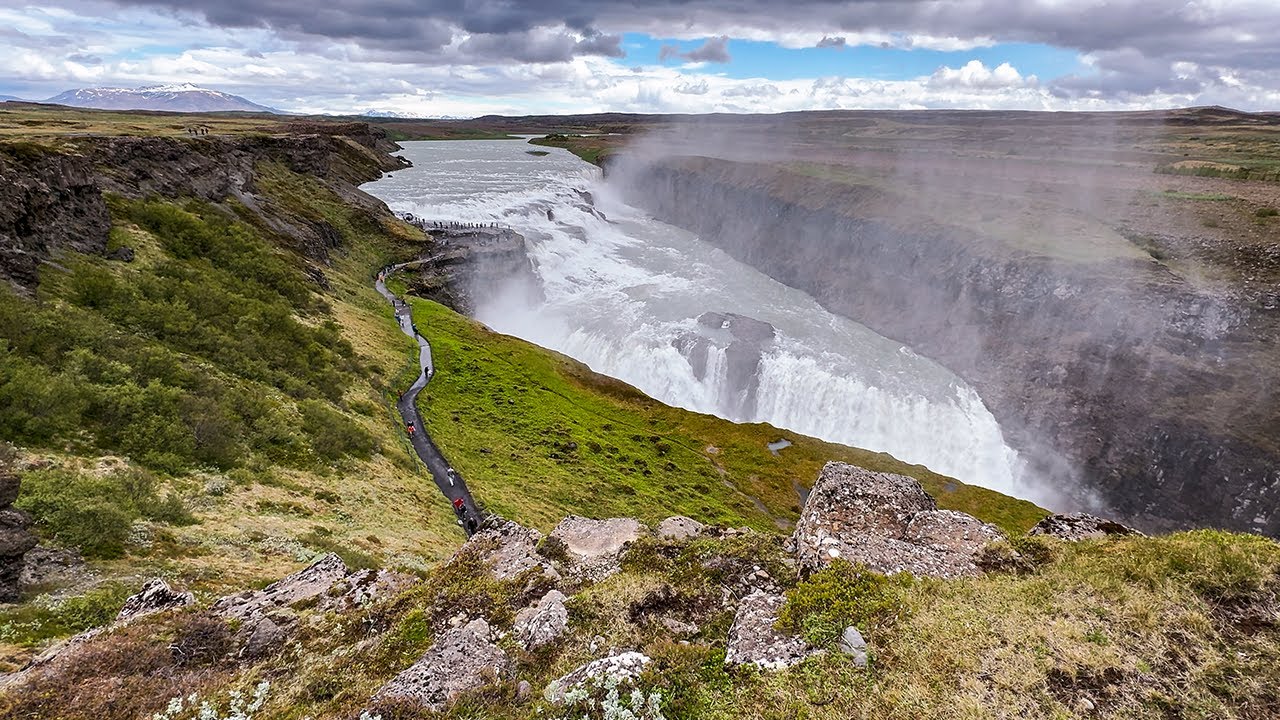 Iceland's Golden Circle Scenic Drive 4K | Reykjavik to Gullfoss
