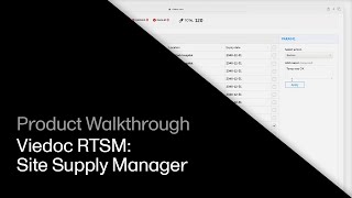 Viedoc RTSM - Site Supply Manager