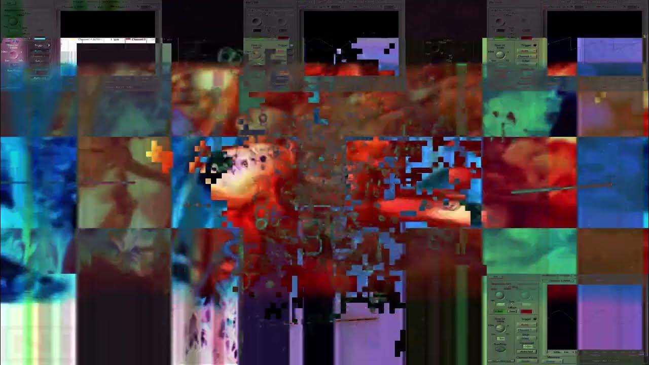 NIN La Mer made from glitched audio YouTube