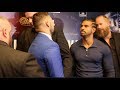 EXTREMELY INTENSE! - TONY BELLEW v DAVID HAYE - HEAD TO HEAD @ PRESS CONFERENCE (THE REMATCH)