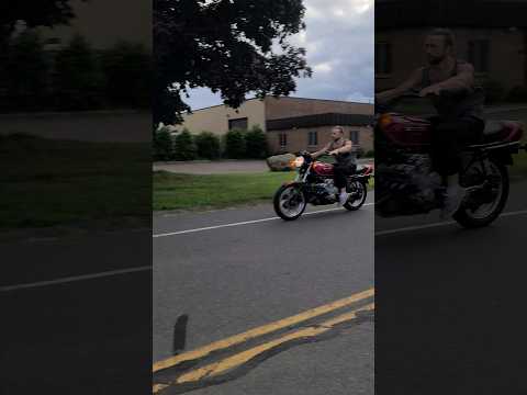 Honda CBX Full Speed Fly By