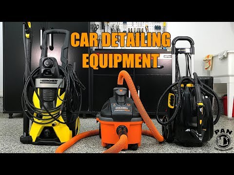 EQUIPMENT FOR AUTO DETAILING: Pressure Washer, Vacuum and Steam Cleaner !!  