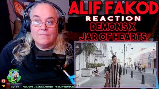 Alif Fakod Reaction - Demons X Jar of Hearts - Sape Cover - First Time Hearing - Requested