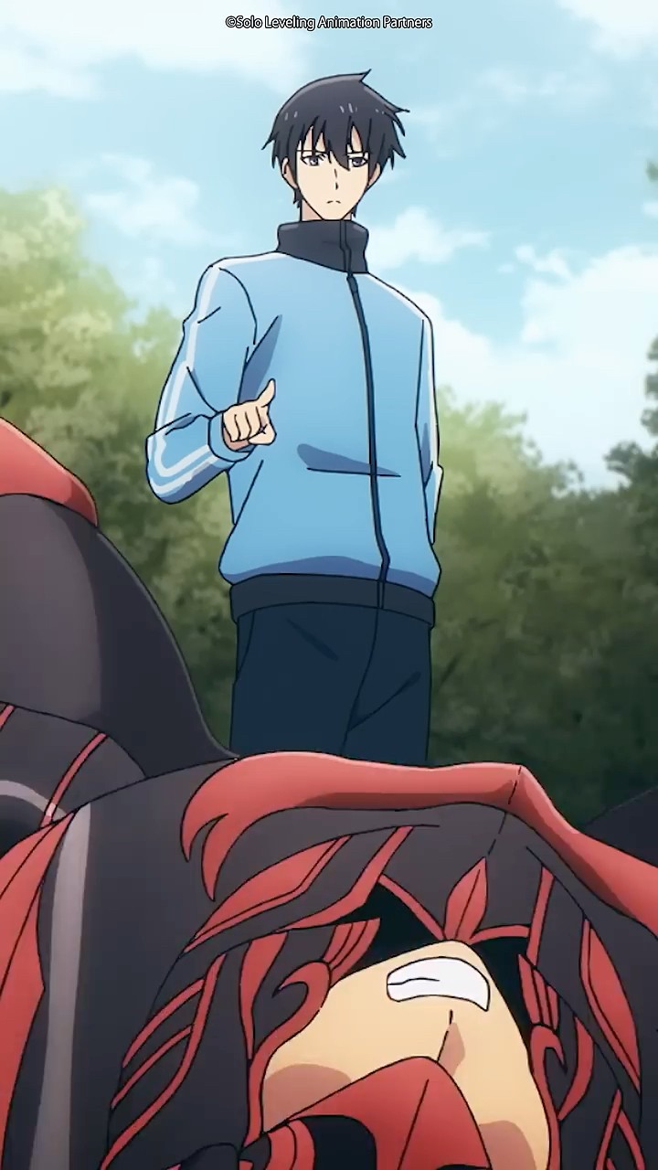 Jinho stuns in new armor ? #sololeveling #animemoments #animeshorts #jinho