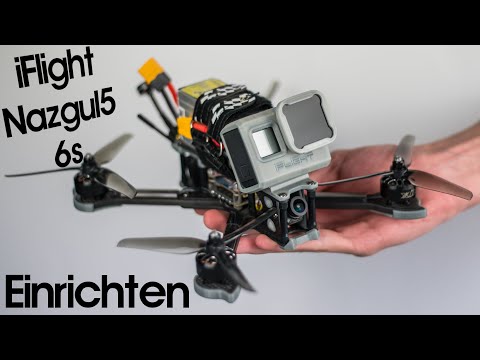 iFlight Nazgul5 6s - Tutorial - Empfänger anschließen und Betaflight konfigurieren