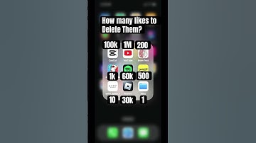 How many likes to delete? (NOT FORCING) #music #viral #trend #likes #apps