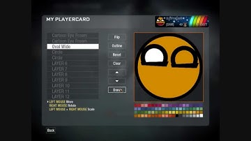 cod black ops emblem tutorial: Awsome Face
