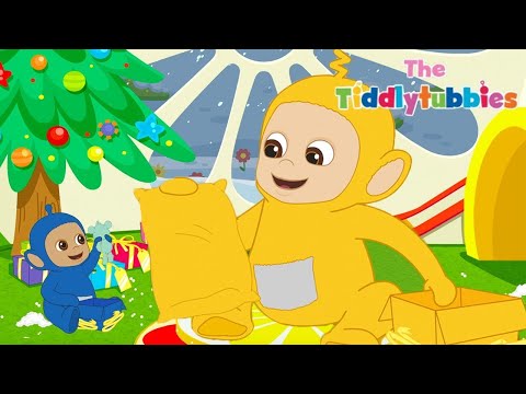 Tiddlytubbies NEW Season 2! ★ Episode 2: Christmas Presents! ★ Teletubbies Babies ★ Cartoons