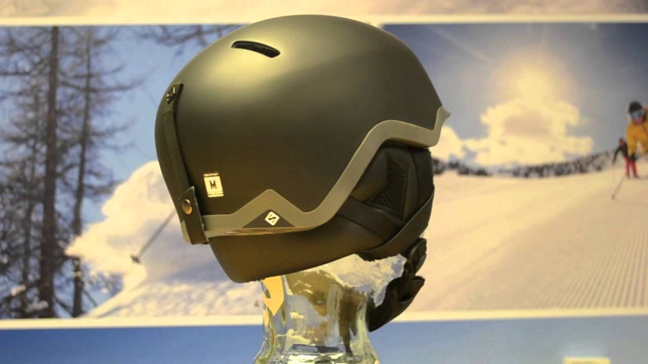 2015 Salomon Hacker Helmet - black 360° View - Sail and Ski -