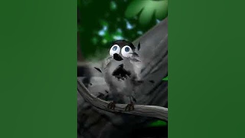 Talking Larry the Bird struck by lightning