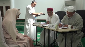 مشاركة الطالبة أسماء شلبي في تصفيات المسابقة السنوية في حفظ القرآن الكريم