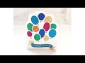 How to Make Sparkly Happy Birthday Balloon Card Using Cricut Maker | All Ages, Quick &amp; Easy Tutorial