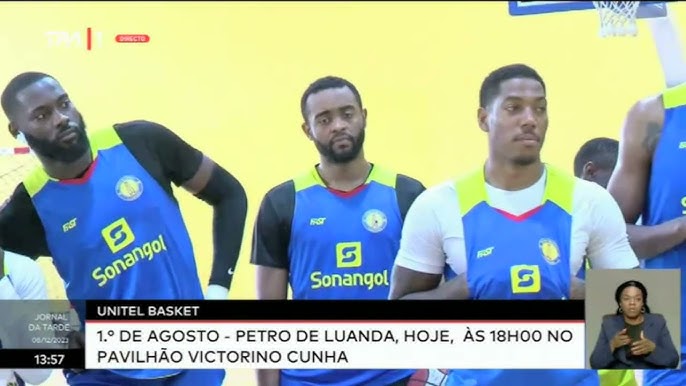 Sport Angola1 - Basquetebol: D´Agosto e Petro procuram hoje dia 01