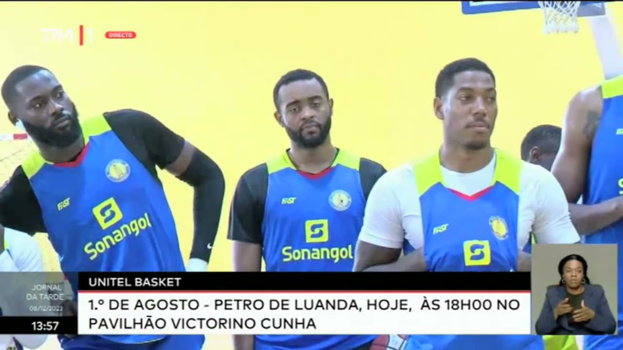 Nacional de Basquetebol-1º de Agosto vs Petro de Luanda, hoje às 18 horas ,  no pavilhão da Cidadel 