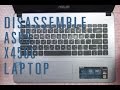 How to take apartdisassemble asus x450c laptop