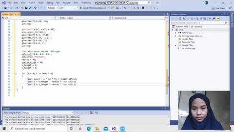 Tutorial Membuat program dengan objek gambar Virus Corona dengan OpenGL di Aplikasi Visual Studio