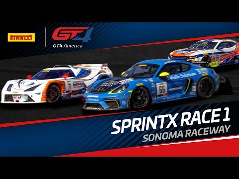 RACE 1 - SONOMA - Pirelli GT4 America - GT4X, GT4X West