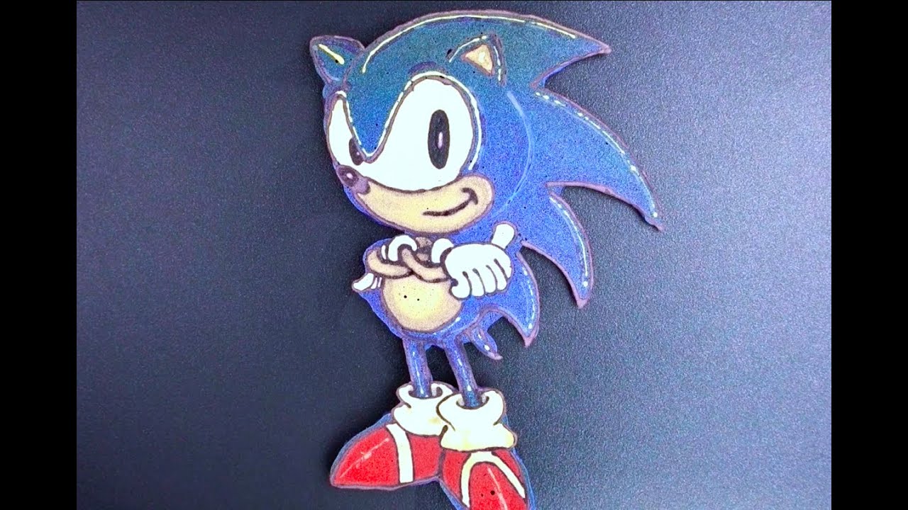 Sonic The Hedgehog Pancake Art, Pan The Art YouTube