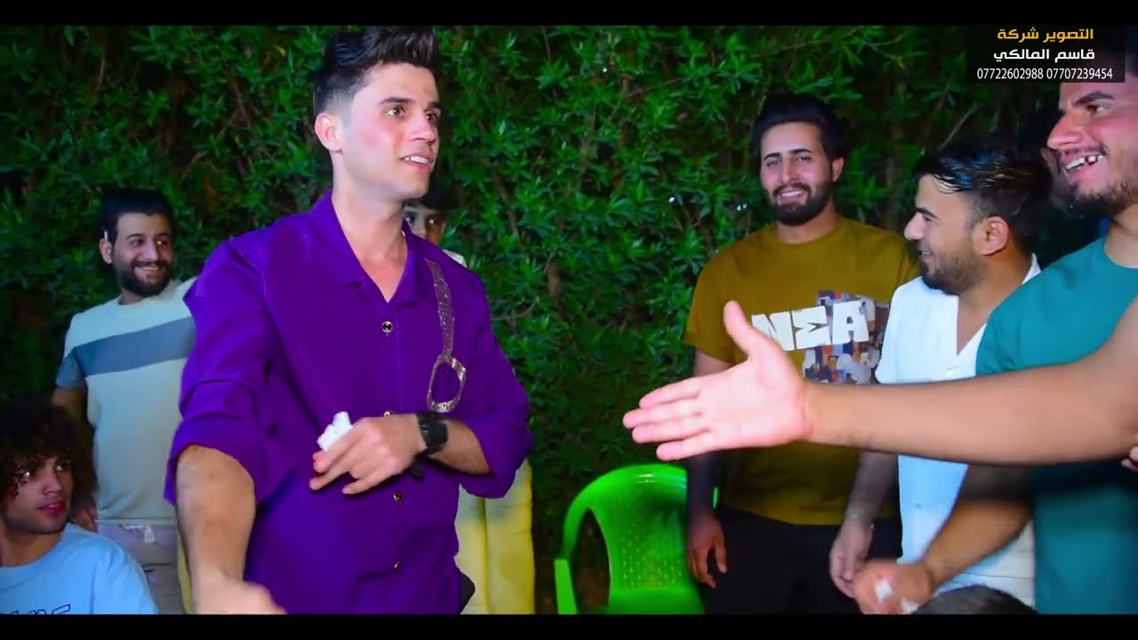 حفل زفاف حسين الف مبروك بحضور الفنان علي جابر