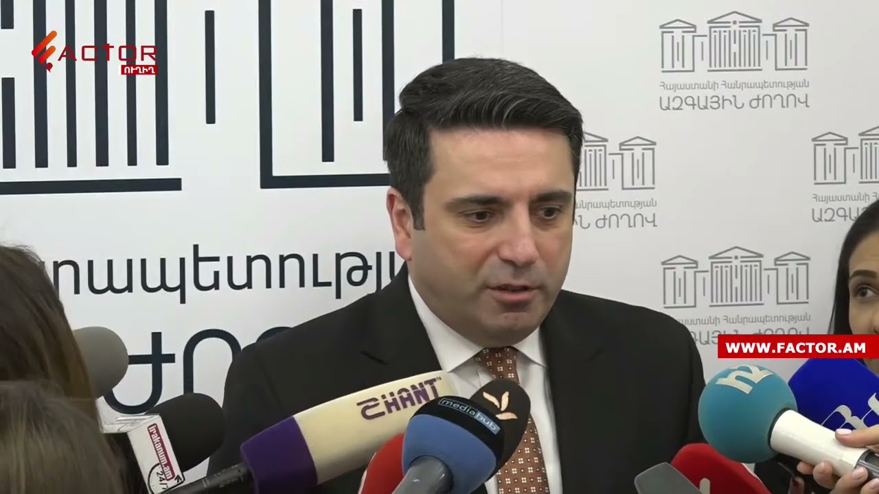 Վարչապետը որտեղ որոշի, այնտեղ կլինեմ. Ալեն Սիմոնյանը` ԱԺ նախագահ լինել-չլինելու մասին