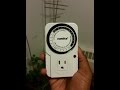 Using An Electrical Timer For Grow Lights & Gardening