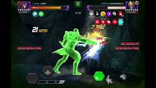 Ironheart vs Node 48 Lumatrix | _GOW_ vs BORU | AW Season 66 #7 | Marvel Contest of Champions
