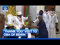 FULL VIDEO: Wike Leads PDP Governors On 'Thank You' Visit To Oba Of Benin