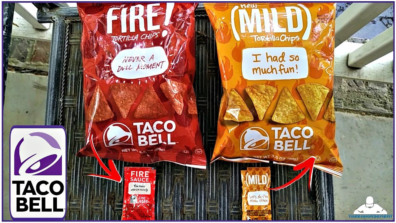Taco Bell® Mild & Fire Tortilla Chips Review! 🌮🔔🔥 YouTube Taco Bell® Mild & Fire Tortilla Chips Review! 🌮🔔🔥 YouTube