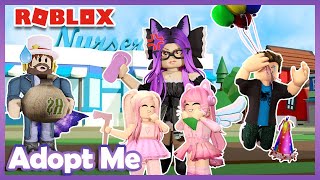 TÍPICA FAMILIA DISFUNCIONAL en ADOPT ME *Roleplay* ft. Anielica, Mia Zaff y TitanHammer  || ROBLOX