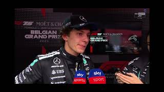 Kimi Antonelli Post Qualifying Interview In The 2025 Belgian GP