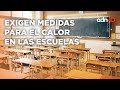 Padres de familia exigen mejores condiciones y medidas contra el calor en escuelas