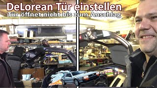 DeLorean DMC-12 Gullwing Door Adjustment: Torsionsstäbe Flügeltüren einstellen Anleitung