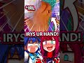 IRyS Accidentally Shows Her IRL HANDS [Hololive | Biboo Kronii IRyS]