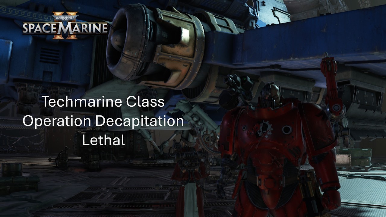 Space Marine 2, PS5, Techmarine Class (Operation Decapitation Lethal)
